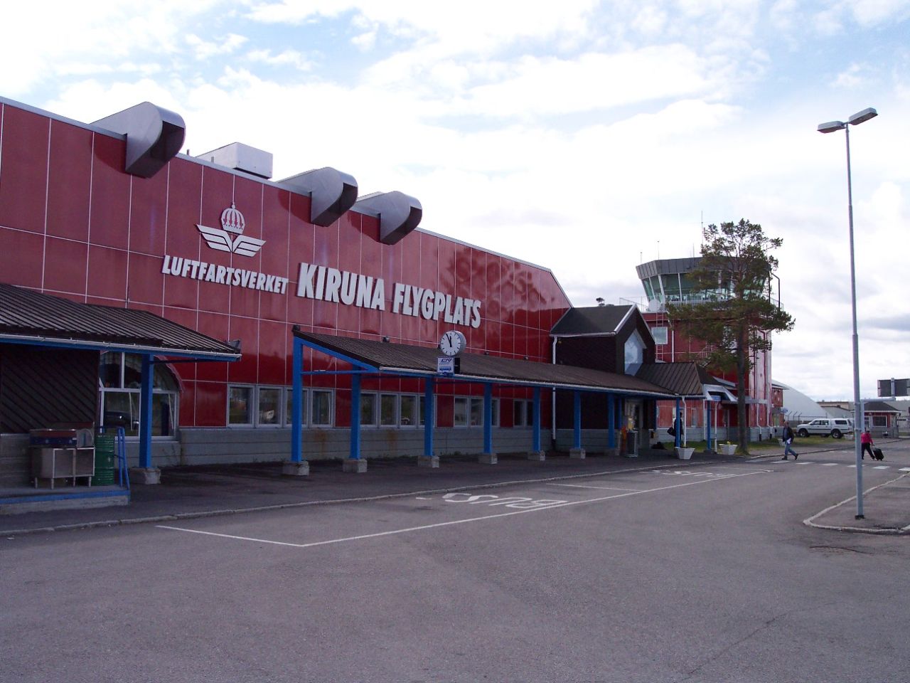 Kiruna Lapland Airport terminal building